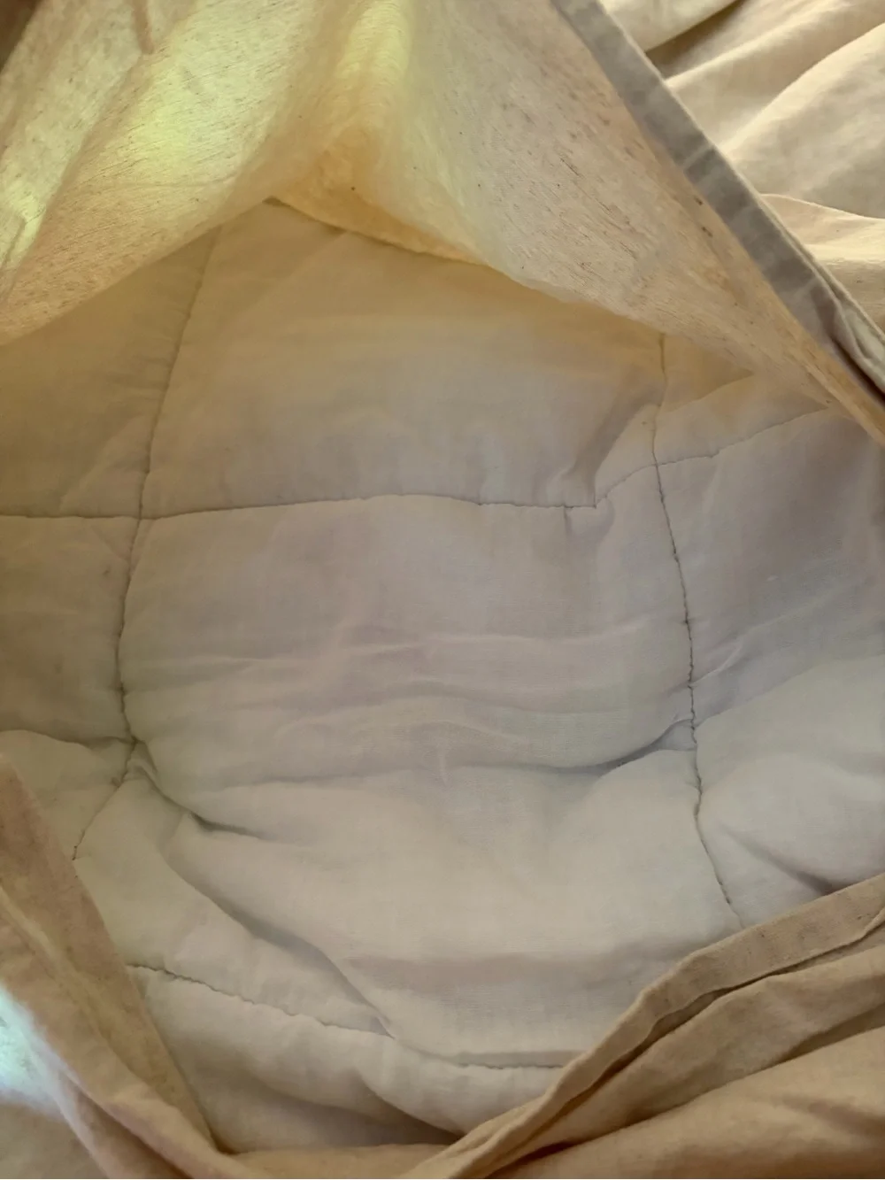 Pottery Barn European Flax Linen Waffle Comforter Sham Set of 3 {26” Square}